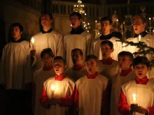 The Regensburger Domspatzen, a choir based at Regensburg Cathedral in Bavaria, Germany.